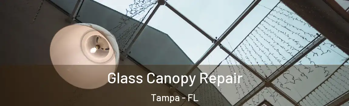 Glass Canopy Repair Tampa - FL